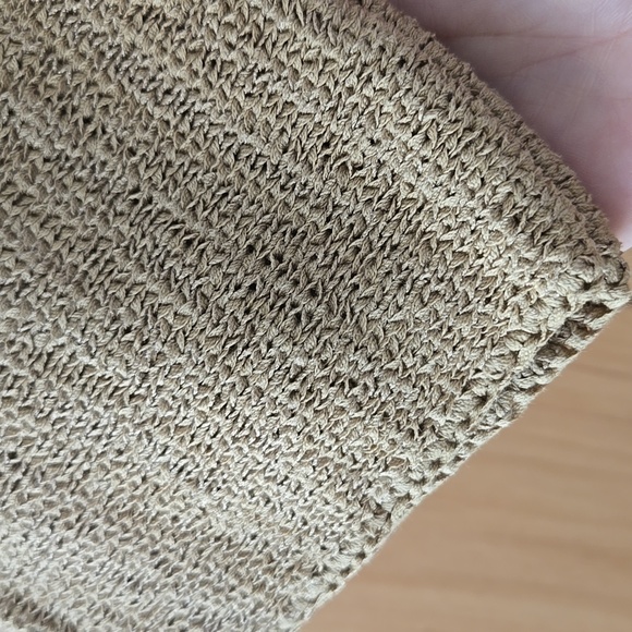 Jones New York Tan Knit Top, VGUC, Quiet Lux Vibes, Comfort Chic, Medium - Picture 5 of 9